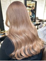 アルカナ 明治神宮前原宿(ARCANA)&nbsp;デザインカラーミルクティーベージュケアブリーチダブルカラー