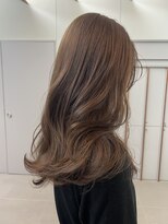 ローレンアオ(LOREN AO)&nbsp;着物ヘア/大人ガーリー/ダークアッシュ/似合わせカット/栄矢場