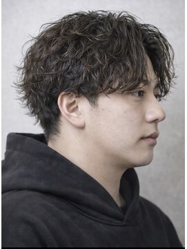 メンズフィール 心斎橋(MEN'S FEEL) MEN’S HAIR/サーフカール/刈り上げセンターパート/心斎橋