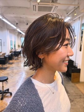 クラフト ヘア デザイン(CRAFT HAIR DESIGN) レイヤーボブ　パーマ
