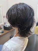 オラプラノ(olaplano)&nbsp;ウルフカット × スパイラルパーマ