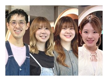 シーインフィニート 人形町店(C∞)の写真/スタイリスト経験１０年以上のスタイリストが勢ぞろいなサロン♪マンツーマンで担当させて頂きます！