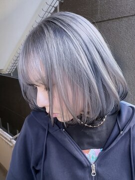 イエナ 渋谷(IENA) ウルフショートレイヤーハイトーンカラーマレットウルフブリーチ