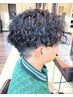 新規メンズカット+パーマ　クーポン￥8000