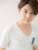 モッズヘア メン 上尾東口店(mod's hair men)&nbsp;≪mod's men≫長めバングとサラ髪☆爽やかショートl