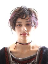 クリコ ヘアーデザイン(CLICQUOT hair design)&nbsp;キレイなフォルムを曖昧にくずしたショートヘア