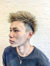 ヘアーデザイン オブジェ(hair design Objet) ワイルドアップバング