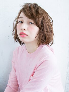 リリアン 青山(relian) 無造作ヘアの外国人風ボブ☆relian青山