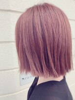 ヘアーアンドメイク カナン(HAIR&MAKE CANAAN)&nbsp;ピンク系グレージュで透明感のある淡い雰囲気