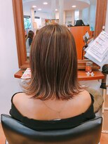 カルフール ロコ 草加西口店(Carrefour LOCO)&nbsp;立体感満載☆シナモンベージュハイライトカラー★