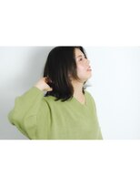 ウタ&nbsp;【ｕｔａ　五十嵐】　ミディアム×レイヤーボブ