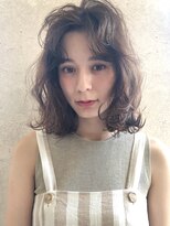 LuTa☆吉祥寺　ニュアンスボブ×フォギーベージュ