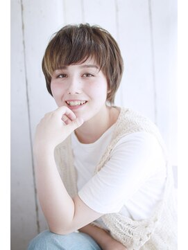 リチュエルアンドモリス プラスエヌ(RITUEL&MORIS+n) 20代30代40代　ひとくせショート【守山】