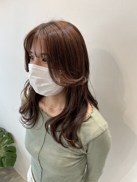 オアシス(oasis) #フェイスレイヤー【韓国ヘア/シースルーバング/外ハネ】