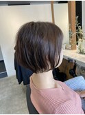 大人ナチュラルショートボブ