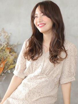 アビエクレール 河内花園(abije claire) 美人印象ロング★20代30代50代 髪質改善