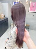 ラベンダーグレージュ　ミルクティーラベンダー