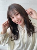 透明感カラーの王道オリーブグレージュ