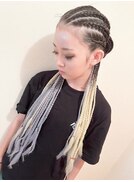 【BLUEFAIRY】キッズダンス★コーンロウ★エクステブレイズ 