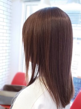 質×柔らかさの縮毛矯正に感動の声多数！こだわりの薬剤で潤って柔らかい質感に♪大人の悩みにも◎