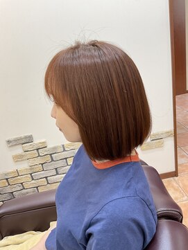 ヘアーメイク フェヌア(Hair Make fenua) オレンジカラー