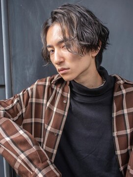 エイトメン 博多店(EIGHT MEN) メンズ/センターパート/スパイラルパーマ/博多駅