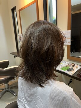 グリーンルーム(Green Room) 【Green Room 佐藤】簡単ミディアムレイヤースタイル