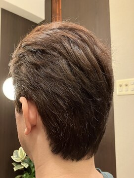 ヘアサロン大野 艶出専科本店 耳ギリギリの長さ/ヘアカラー