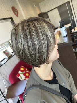アールプライベートヘアサロン(R Private Hair Salon) バレイヤージュボブ