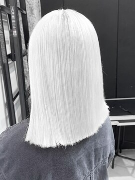 ココ 本八幡(KOKO) #10代20代30代#ケアブリーチ#ホワイトブロンド#ダブルカラー