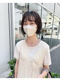 CAF FUKO ミニボブ/ニュアンスパーマ/ゆるパーマ/大阪/心斎橋