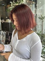 ヘアーアンドメイク ビス(HAIR&MAKE bis)&nbsp;ブリーチなしレッドカラー♪【唐木彩華】