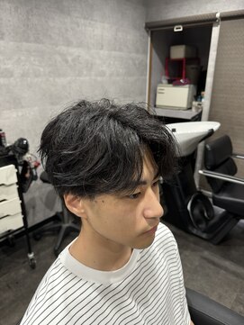 ミオ(Mio) 滋賀/南草津/メンズ美容室/波巻きツイストスパイラルパーマ