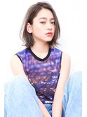 前下がりボブ・  内巻きワンカール・  ボブショート・暗髪