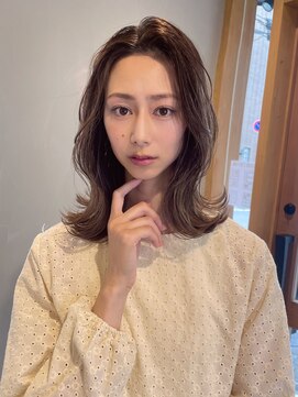 ヴィンス(vince) 韓国風/小顔/セミロング/顔まわり/くびれヘア/オルチャン