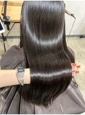 美髪矯正/アッシュグレージュ/髪質改善