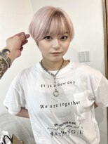 リヴ ウメダ(LIV umeda)&nbsp;ホワイトピンク/ブリーチ/ダブルカラー【梅田】