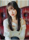 コンサバ系ナチュラルロングスタイル