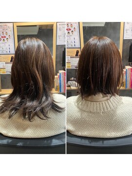 ヨシノ(YOSHINO) ふんわり外ハネボブスタイル