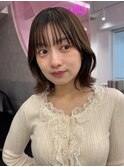 くびれボブ/あご下3センチボブ