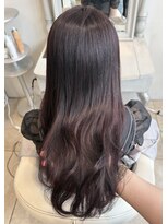 ザックラフィネ(ZACC raffine) ピンクブラウン/ワンカラー/艶髪