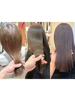 [カット+カラー+保湿トリートメント￥9350]髪質/ダメージに合わせて最適なトリートメントをご提案☆