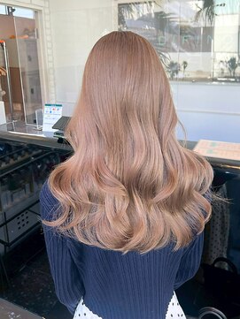 ディフィーノ 青山(DIFINO) 【DIFINO 青山】ミルクティーベージュ/ゆるふわ/巻き髪