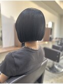 ボブ/ミニボブ/切りっぱなしボブ/髪質改善/渋谷