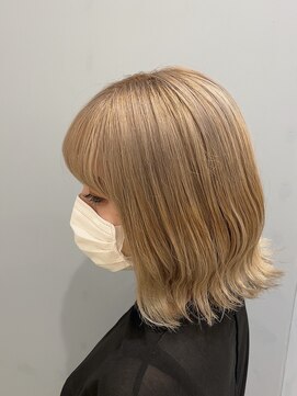 ニコヘアデザイン(nico hair design) nico高野 クリーミーベージュ