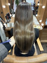 エアージーモ 小倉店(Fate design Air G mo)&nbsp;艶感グレージュカラー