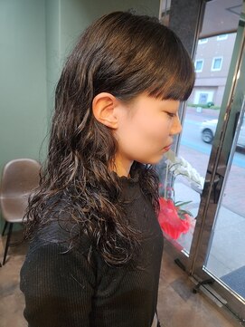 ウェーブパーマ