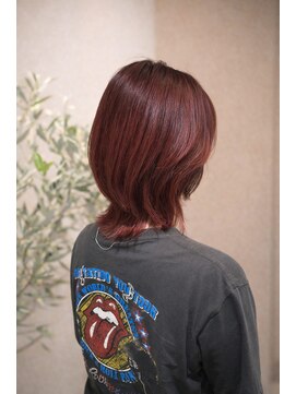 モゴイケブクロ(MOGO IKEBUKURO) ワインレッド×ウルフレイヤー