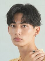 フィフスパーク(fifth PARK)&nbsp;アクティブショートフェザーパーマルーズショートセンターパート