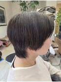 ナチュラルショートレイヤースタイル